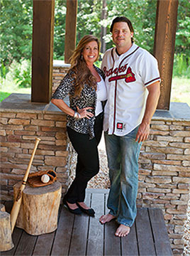 Ryan Klesko & Wife
